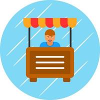 Booth Vector Icon Design