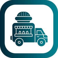 Food Truck Vector Icon Design