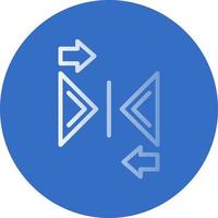 Reflection Vector Icon Design