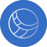 diseño de icono de vector de voleibol