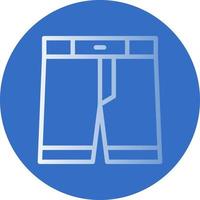 diseño de icono de vector de pantalones cortos