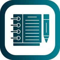 Sketchbook Vector Icon Design