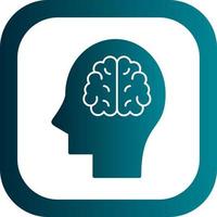 Brain Vector Icon Design