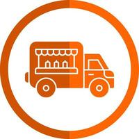 Food Truck Vector Icon Design