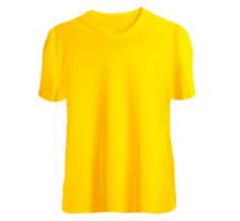 t-shirt jaune png