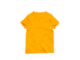 Isolated blank t-shirt for mock up png