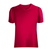 rotes T-Shirt png