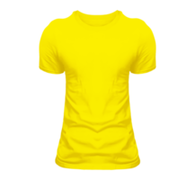 gelbes T-Shirt png