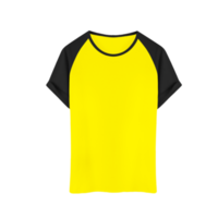 yellow t shirt png