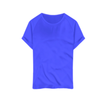 blue t shirt for mockup png