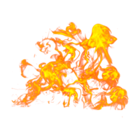 Feu flamme transparent png