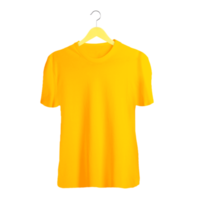 yellow t shirt png