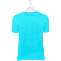 camiseta azul aislado png