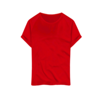 remera roja png