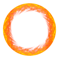 transparent Feuer Ring png