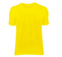 geel t overhemd PNG