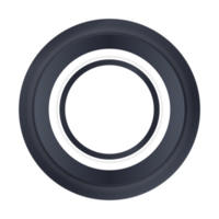 luxe cercle Cadre png