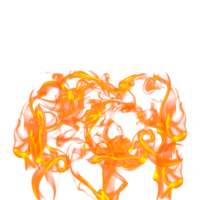 Feu flamme transparent png