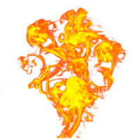 fuego fuego transparente png