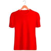 T-shirt rossa png