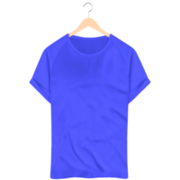 blauw t overhemd png