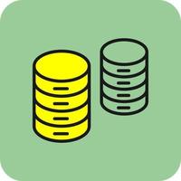 Database Vector Icon Design