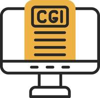 Cgi Vector Icon Design