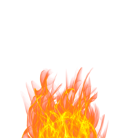 transparent fire flame png