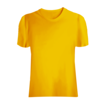 gelbes T-Shirt png