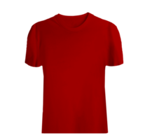 remera roja png