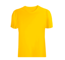 t-shirt jaune png