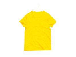 Jaune isolé T-shirt png