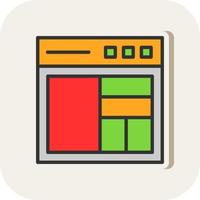 Layout Vector Icon Design