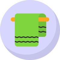 Towel Vector Icon Design