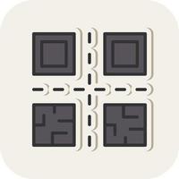 Qr Code Vector Icon Design