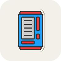 Vending Machine Vector Icon Design