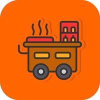 Street Food Vector Icon Design