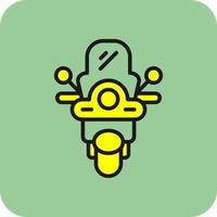 Motorbike Vector Icon Design