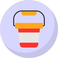 Pail Vector Icon Design