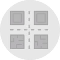 Qr Code Vector Icon Design