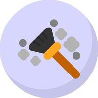 Feather Duster Vector Icon Design