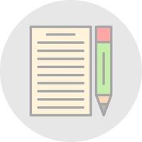 Write Vector Icon Design