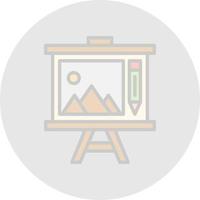 Canvas Vector Icon Design