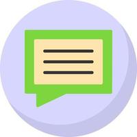 Message Vector Icon Design