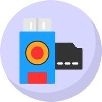 Camera Roll Vector Icon Design