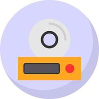 diseño de icono de vector de dvd