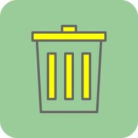 Trash Vector Icon Design