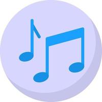 Musical Note Vector Icon Design