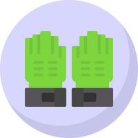 Glove Vector Icon Design