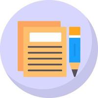 diseño de icono de vector de notas